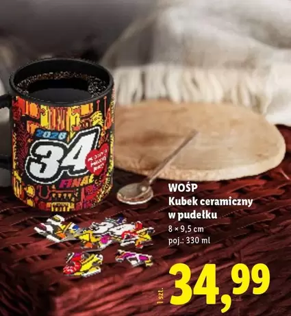 Kubek ceramiczny w pudełku