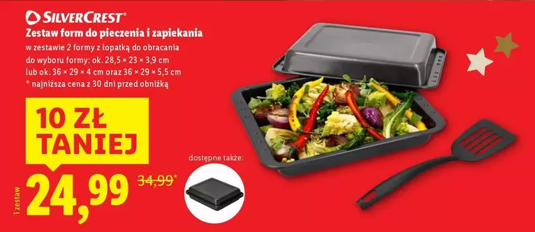 Silvercrest - Zestaw form do pieczenia i zapiekania
