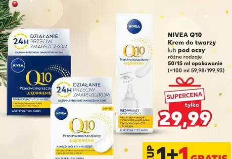 Q10 Krem do twarzy lub pod oczy