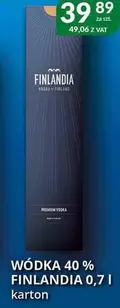 WÓDKA 40 % FINLANDIA 0,7 l