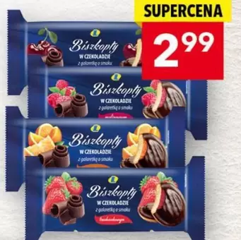 Biszkopty w czekoladzie