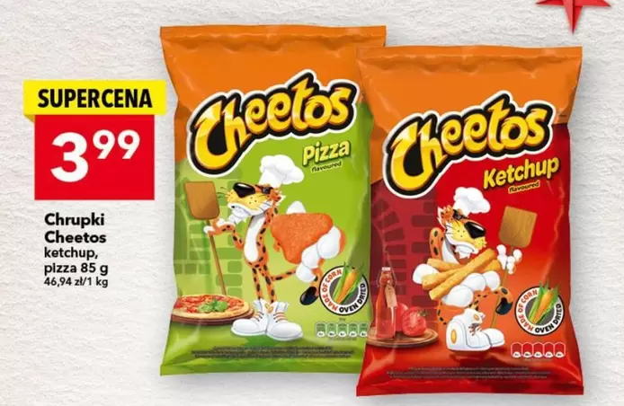 Cheetos - Chrupki ketchup, pizza