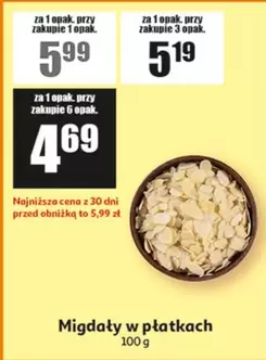 Migdały w płatkach