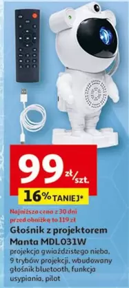 Głośnik z projektorem