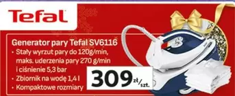 Bar - Generator pary Tefal SV6116