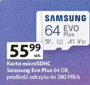 Plus - microSDHC Samsung Evo 64 GB