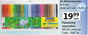 Flamastry zmywalne