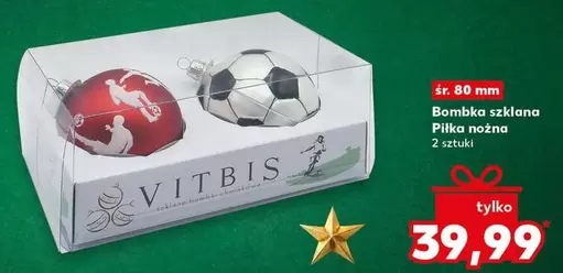 Mm - Bombka szklana Piłka nożna