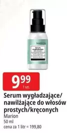Serum wygładzające/ nawilżające do włosów prostych/kręconych