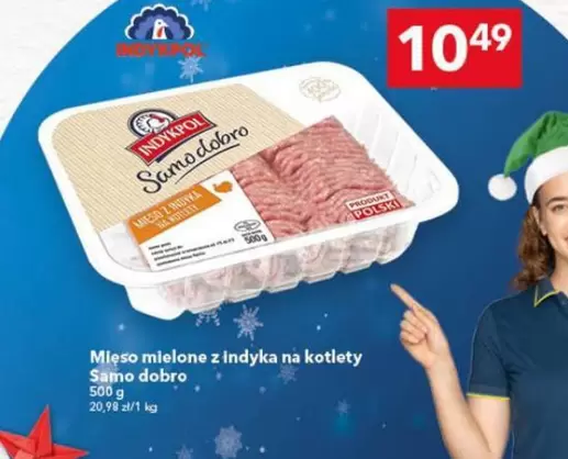 Mięso mielone z indyka na kotlety