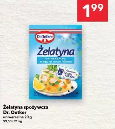 Żelatyna spożywcza