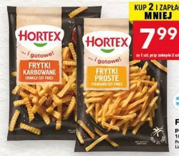 FRYTKI KARBOWANE, FRYTKI PROSTE