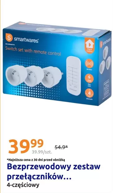 Switch - Bezprzewodowy zestaw przełączników...