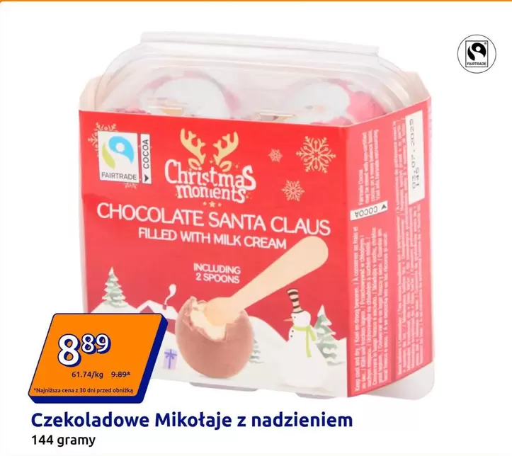 Moments - Czekoladowe Mikołaje z nadzieniem