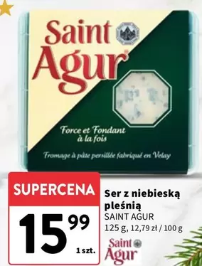 ser z niebieską pleśnią