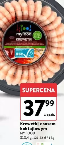 Krewetki z sosem koktajlowym