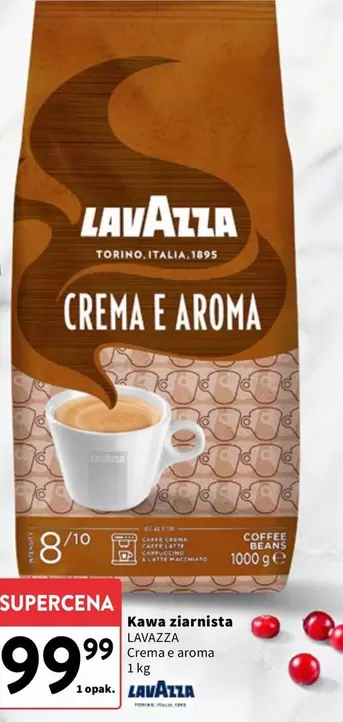 Kawa ziarnista Crema e aroma