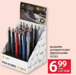 Mm - DŁUGOPIS AUTOMATYCZNY ZENITH 0,8 MM