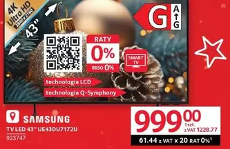 TV LED 43 UE430U7172U