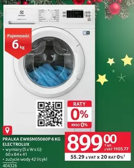 Electrolux - PRALKA EW6SN05060P 6 KG