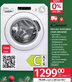 PRALKO-SUSZARKO CSWS 4852DWE