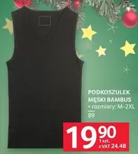 PODKOSZULEK MĘSKI BAMBUS