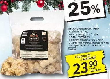 WEŁNA DRZEWNA MY DEER