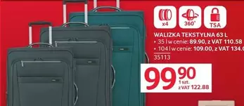 WALIZKA TEKSTYLNA 63 L