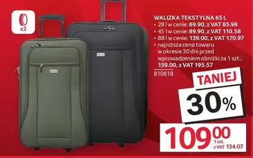 WALIZKA TEKSTYLNA 65 L