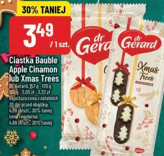 Apple - Ciastka Bauble  Cinamon lub Xmas Trees