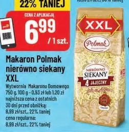Makaron nierówno siekany XXL