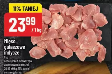 Mięso gulaszowe indycze