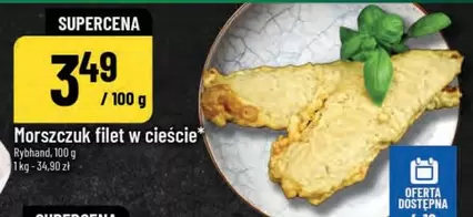 Morszczuk filet w cieście