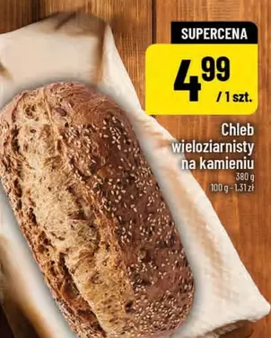 Chleb wieloziarnisty na kamieniu