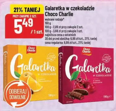 Galaretka w czekoladzie