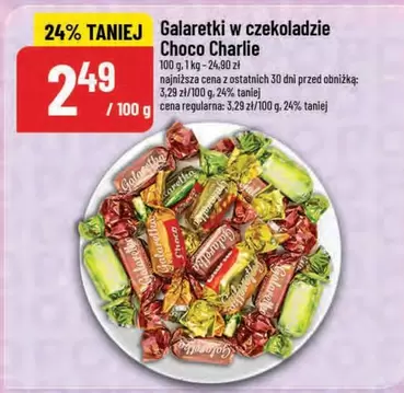 Galaretki w czekoladzie