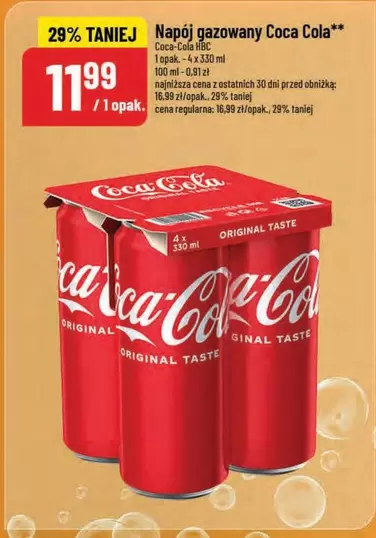 Coca Cola - Napój gazowany