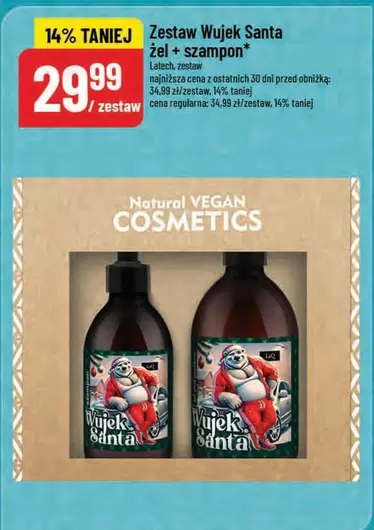 Zestaw Wujek Santa żel + szampon
