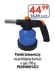 Palnik lutowniczy na przebijany kartusz + gaz 190 g P02040001622