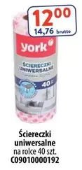 York - Ściereczki uniwersalne na rolce 40 szt.