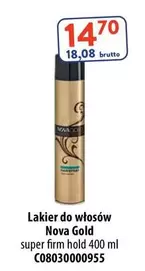 Lakier do włosów Nova Gold