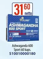 Black - Ashwaganda 600 Sport 60 kaps.