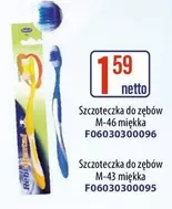 Szczoteczka do zębów M-46 miękka F06030300096, Szczoteczka do zębów M-43 miękka F06030300095