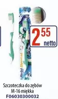 Szczoteczka do zębów M-16 miękka F06030300032