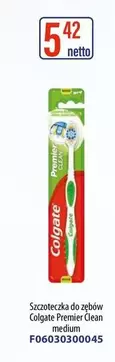 Szczoteczka do zębów Colgate Premier Clean