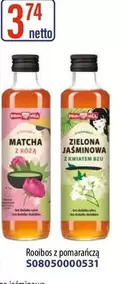 Matcha - MATCH Z RÓŻĄ or ZIELONA JAŚMINOWA Z KWIATEM BZU