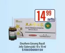 Eleuthero Ginseng Royall Jelly (Syberyjski) 10 x 10 ml