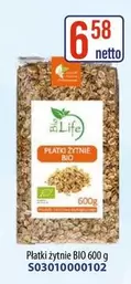 Płatki żytnie BIO 600 g
