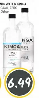 TONIC WATER KINGA