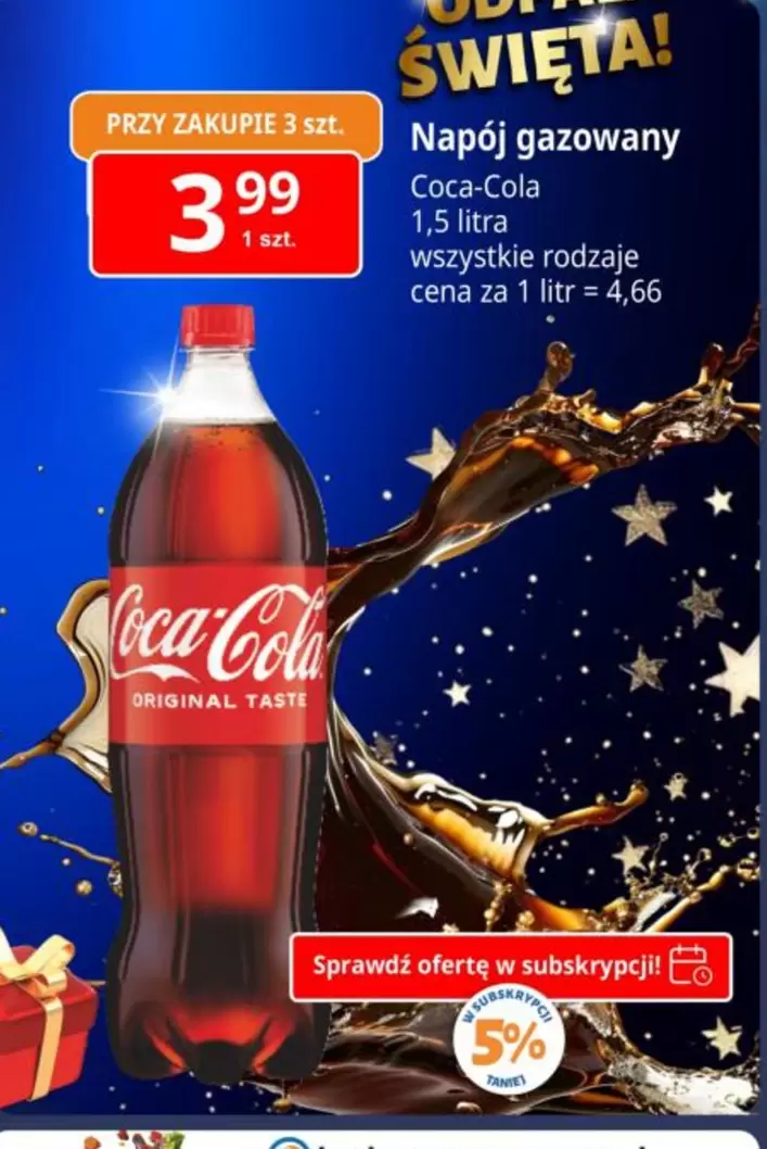 Coca Cola - Napój gazowany